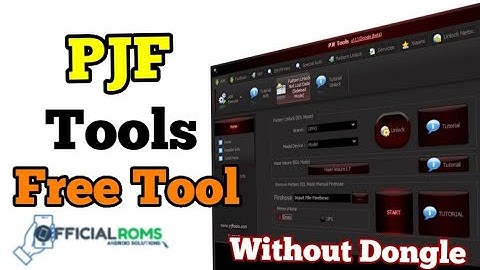 PJF Tool 1.1.3 Latest update Without Dongle Alternative Miracle Thunder Best Tool 2020 Free Tool