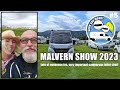 Malvern 2023 lots of chat including waze prosthetic legs and using the loo in your campervan