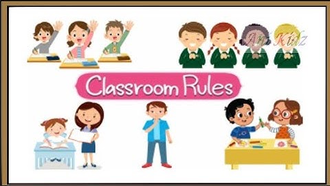 Classroom Rules for Kids | Top 10 Golden Classroom Rules|Class Rules for kids | Discipline | Manners
