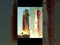 Apollo 11 vs Artemis II Launch Side by Side 🚀🔥 #youtubeshorts #nasa