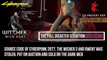 Hacked Source Codes Of CD Projekt Red Has Been Sold At An Auction In The Dark Web | Reports SMPV