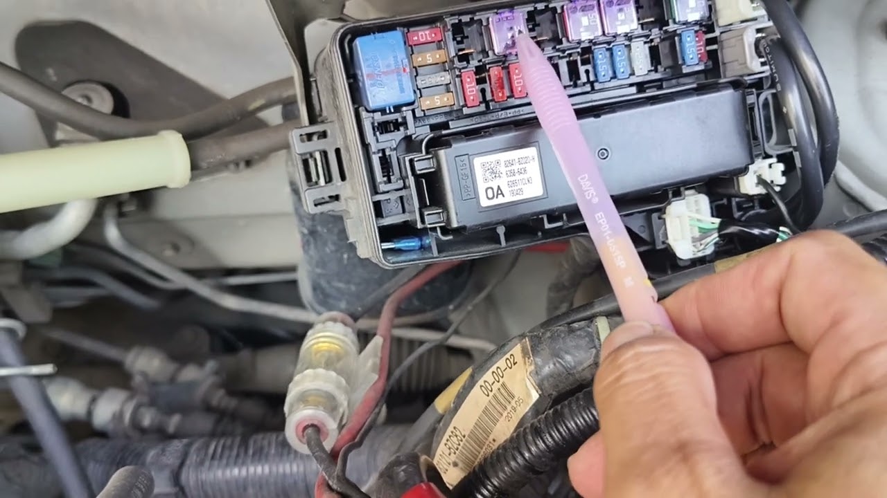 Fungsi Sekring Mobil Sigra yang terdapat di Ruang mesin