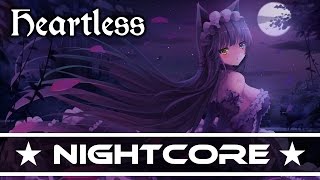Video thumbnail of "Nightcore - Heartless"
