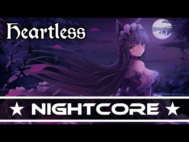 Nightcore - Heartless class=