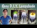 Easy DIY Lampshade - Jar and bond paper / Art Tactics