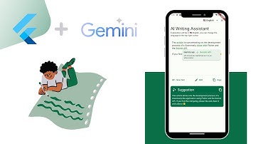 AI Writing assistant app with Flutter and Gemini (Google AI Hackathon 2024)
