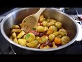 Comment cuisiner des pommes de terre dans une sauteuse en inox