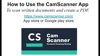 How to Use CamScanner