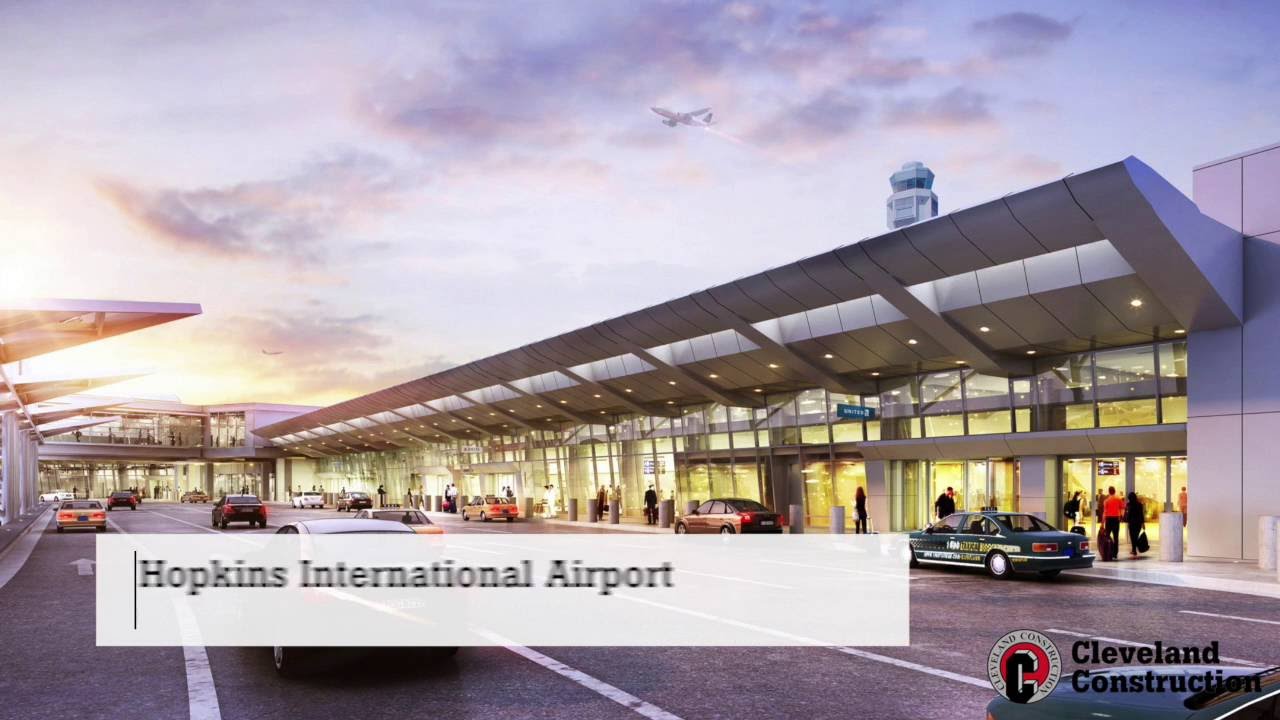 Cleveland Hopkins Airport Entrance Sign