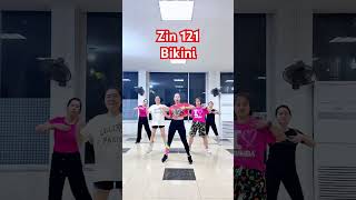Zin 121  Bikini  Cumbia  Zumba  Huyenvu zumba viral bikini zin121