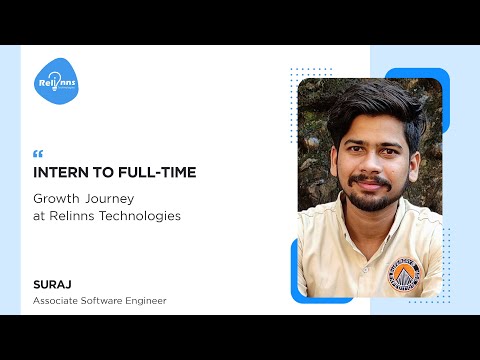 Suraj's Internship Experience At Relinns Technologies | Angular | Node | Testimonial