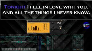 Two less lonely people in the world karaoke by Air Supply | Midi karaoke | Winlive Synth Driver