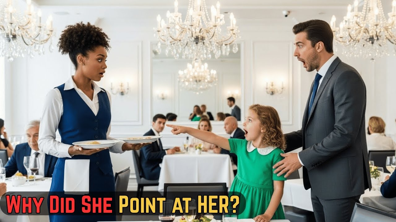 The Billionaire Boss’s Daughter(5 years) Said Her First Word — She Pointed at the Waitress and Calle