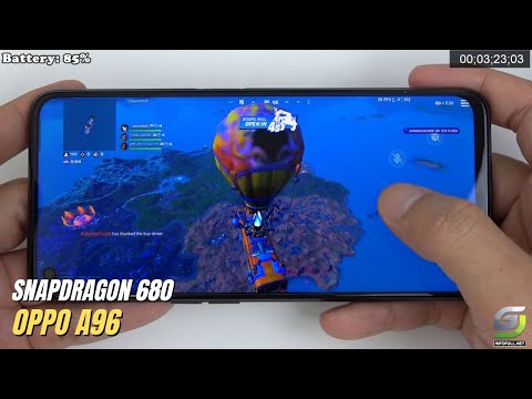 Oppo A96 Fortnite Gameplay