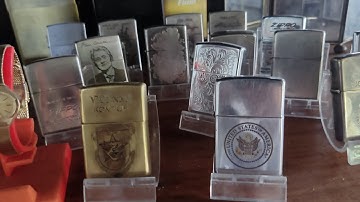 Quẹt zippo sản xuất từ 1960 đến nay, sưu tầm và bán, báo giá từng loại, số điện thoại trong mô tả.