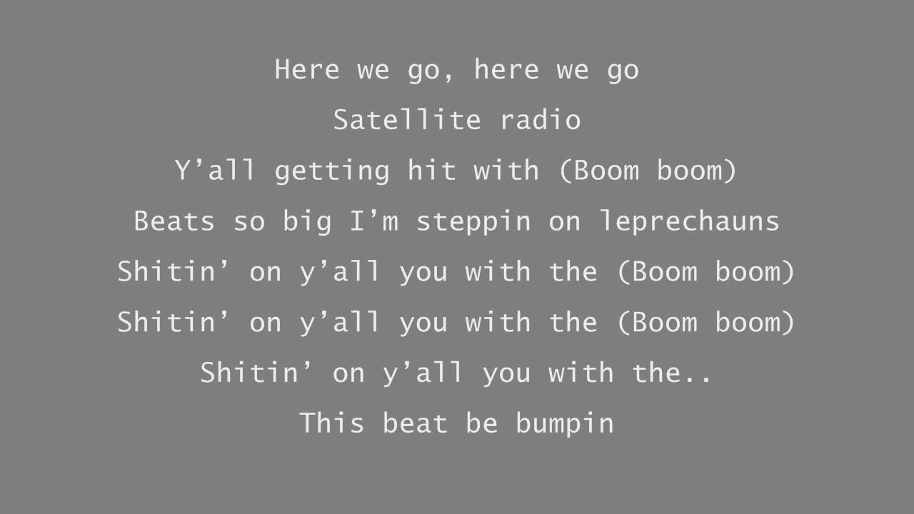 Boom Boom Pow With Lyrics YouTube Boom Boom Pow With Lyrics YouTube
