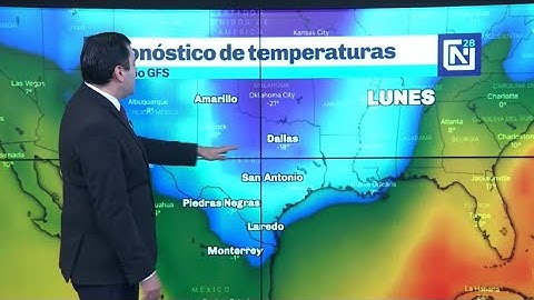 Frente frío este jueves; temperaturas bajo cero posibles lunes y martes en Monterrey | Clima