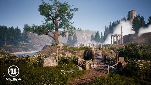 Speed Level Art - Fantasy Scene - Unreal Engine 4