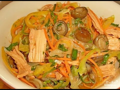 Video: Asparagus Taum Thiab Kib Korean Carrot Zaub Xam Lav