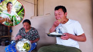 our  lunch after taking grass || bhumi and sarmila having lunch ||