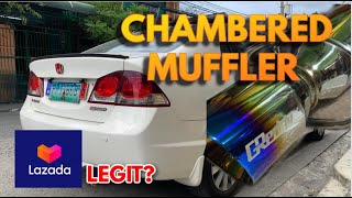 GREDDY CHAMBERED MUFFLER sa LAZADA (LEGIT BA?) | Honda Civic FD 8th Gen | EZ Media