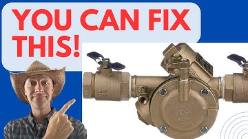 How To Repair a Backflow- A Quick Guide to a Reduced Pressure (RP) Back flow/ Febco 825Y