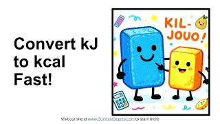 Conversion between kJ and kcal?