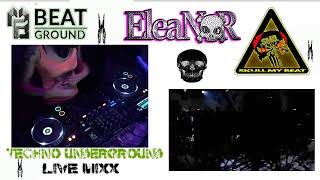 LIVESTREAM DJ SKULL BEAT B2B DJ ELEANOR CREW ( SKULL MY BEAT ) \/ DARK TECHNO BY BEATGROUND