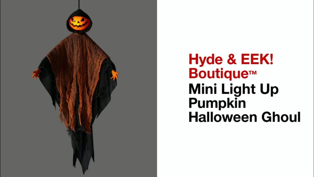 Lewis & Friends™ Baby Lewis Light Up Pumpkin Halloween Ghoul - Hyde ...