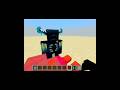 Minecraft Warden and Mutant Zombie fight #minecraft #gaming #shorts #viral