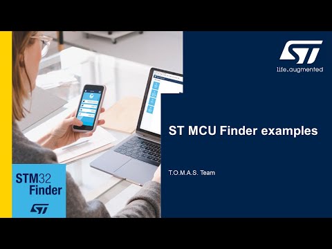 STM32Cube tools in practice - MCU Finder - introduction