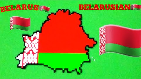 Minecraft : 🇧🇾Belarus🇧🇾 country flag map build