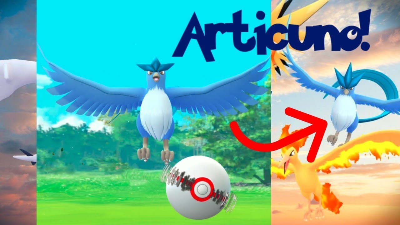 Catching Articuno in Pokemon Go+ Using TMs and Rhydon Evo!