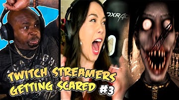 Twitch Streamers Getting SCARED Compilation 3 | REACTION
