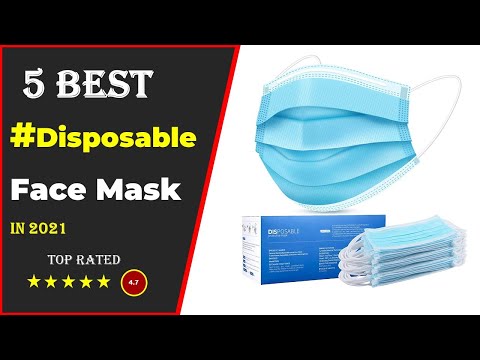 ✅ Top 5: Best Disposable Face Mask On Amazon 2021 With (Buying