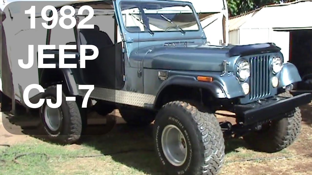 1982 Jeep CJ7 Build "V8 4speed Dana 44 Axles" YouTube