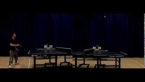 Table Tennis Rally captured by Two High Speed Cameras (Slow Motion)