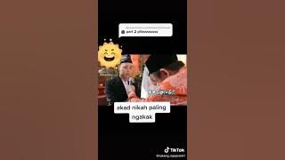 Akad nikah paling lucu | story wa