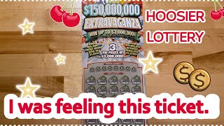 Indiana Lottery - $20 Scratch-off Ticket - $150,000,000 Extravaganza