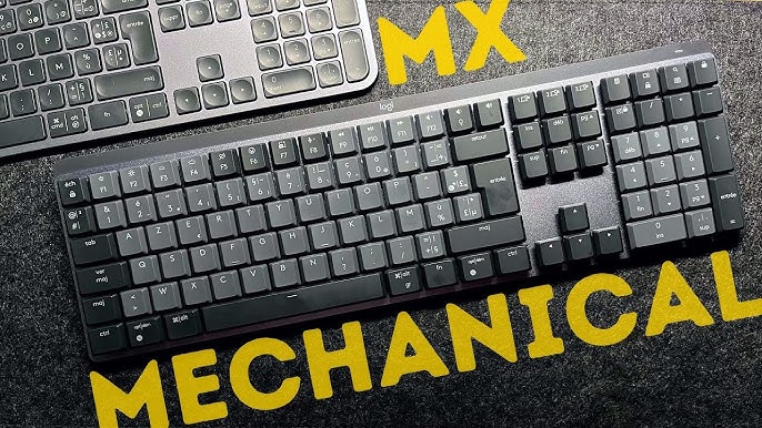 Logitech MX Mechanical ⌨️ le clavier mécanique qui fait profil bas ? 