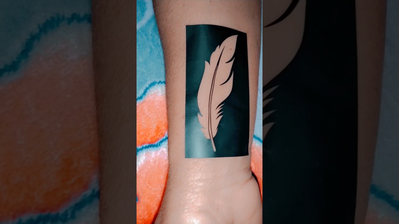 beautiful tattoo sticker design #shorts