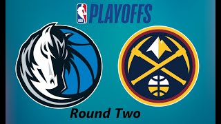 NBA2k24 Playoffs Round Two Nuggets vs Mavericks Game 4