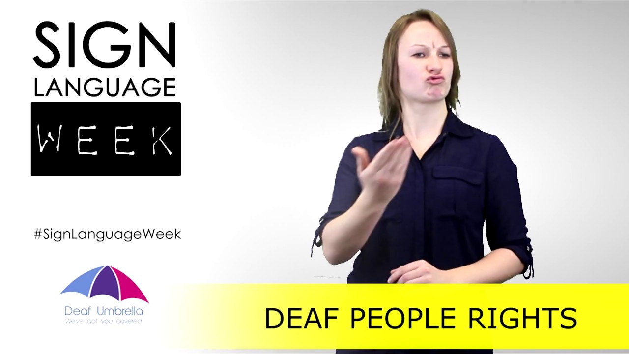 Sign Language Week: DAY 7 - YouTube