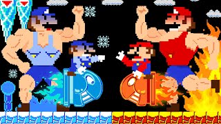 HOT and COLD Prison: Can Team Mario Escape Hot and Cold Prison? | ADN MARIO GAME