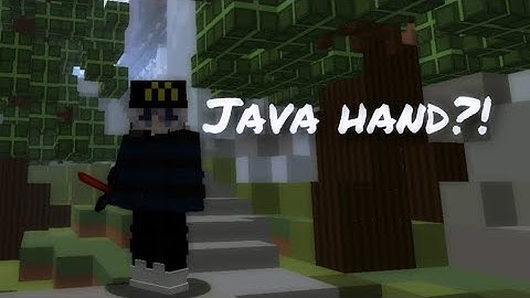 This pack gives u the Java Hand…