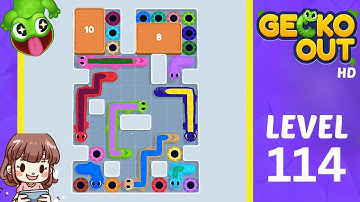 Gecko Out Level 114 Solution Walkthrough