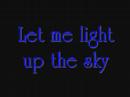 Yellowcard - Light up the sky (lyrics)