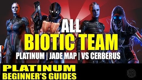 Asari Justicar Explosions! All Biotic Team: Jade Platinum: Mass Effect 3 Multiplayer