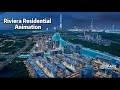 Dubai riviera 1080p residential master plan architectural animation made by lifang vision