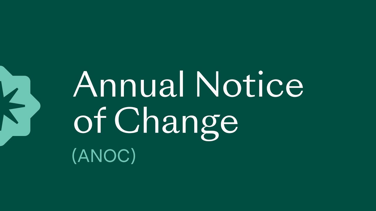 Medicare Advantage | Understanding Your Annual Notice of Change (2025)